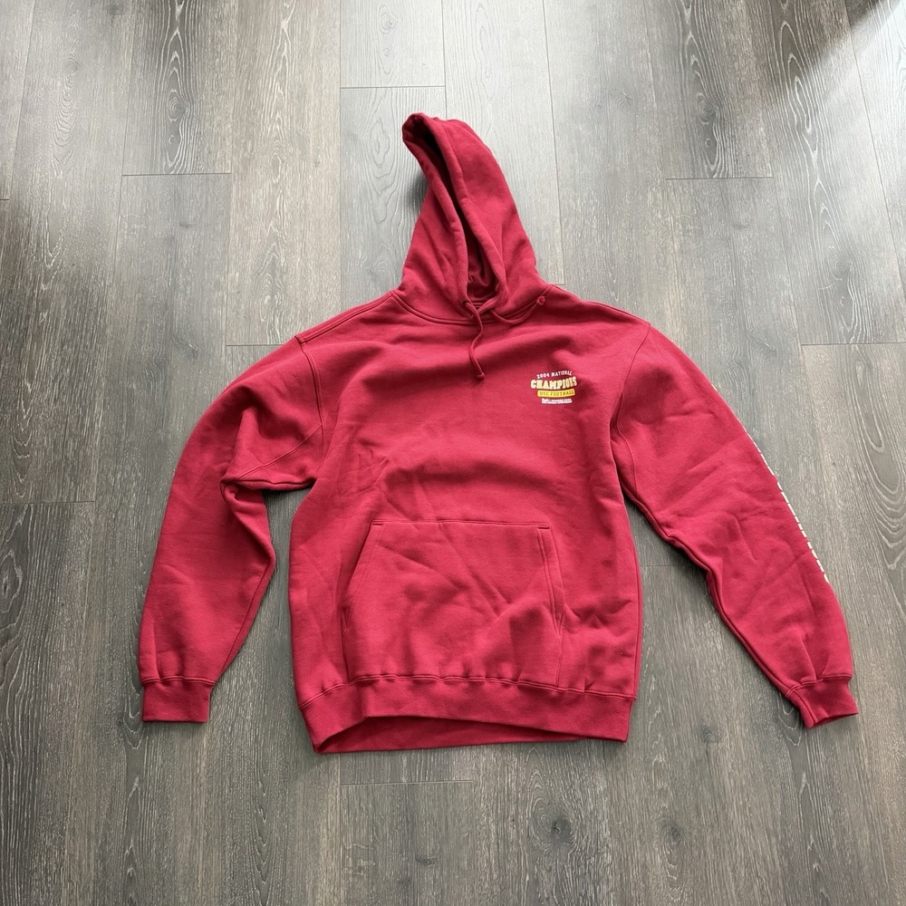 USC Trojans NWT 2004 FedEx Orange Bowl Championship Hoodie Sweatshirt Large Y2K